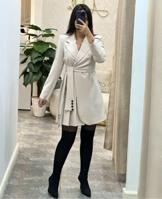 Robe Blazer Croisée